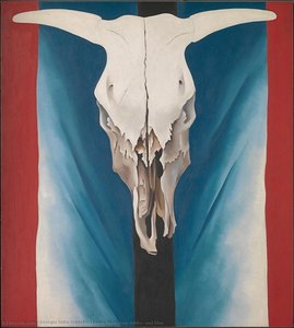 Cow's Skull: Red, White, And Blue — Georgia O'keeffe