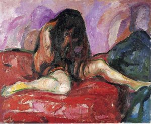 Nude I — Edvard Munch, Expressionism