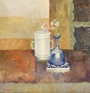 Blue Jug, White Jug — Irving Block