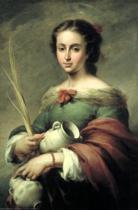 Santa Rufina — Bartolomé Esteban Murillo