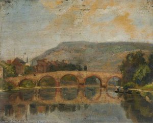 A Bridge On The Rhine — Bernard Sickert