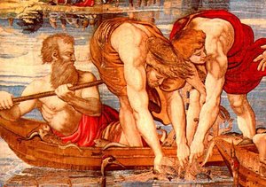 The Miraculous Draught Of Fishes - The Catch Of Fishes D — Raphael, Baroque