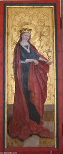 Barbara Of Nicomedia — Bernhard Strigel