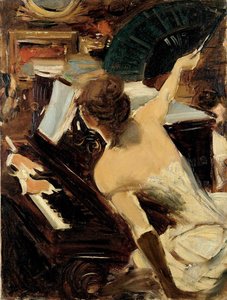 The Mondona Singer — Giovanni Boldini, Impressionist Style