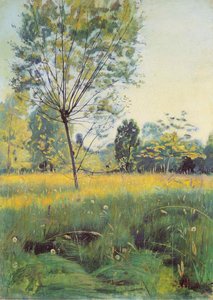 The Golden Meadow — Ferdinand Hodler