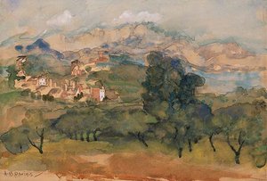 Olive Trees — Arthur B. Davies