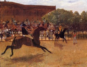 The False Start — Edgar Degas