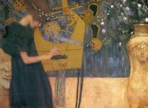 Die Music — Gustav Klimt, Art Nouveau / Vienna Secession