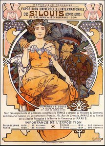 (21) — Alphonse Mucha, Art Nouveau