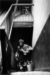 Bessie Fontenelle And Richard Climb The Stairs, Harlem, New York — Gordon Parks