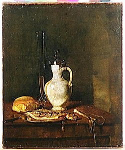 Le Dejeuner De Hareng — Gabriel Metsu, Dutch Golden Age