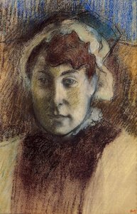 Portrait Of Madame Ernest May — Edgar Degas