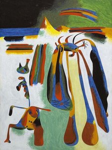 Campesino Catalán En Reposo — Joan Miró