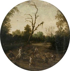 A Military Skirmish — Esaias Van De Velde I