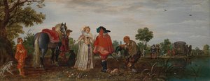 Spring, Adriaen Pietersz van de Venne, 1625
