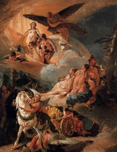 Phaethon And Apollo — Giambattista Tiepolo, Baroque