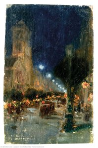 Paris Boulevard — Joaquín Sorolla Y Bastida, Sorolla, Impressionism