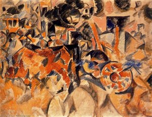 The Pacific At The Port Of Atocha — Rafael Barradas, Modernism