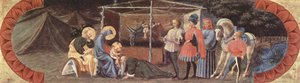 Scene Adoration Of The Three Kings — Paolo Uccello
