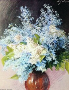 Lilacs — Isaak Ilyich Levitan