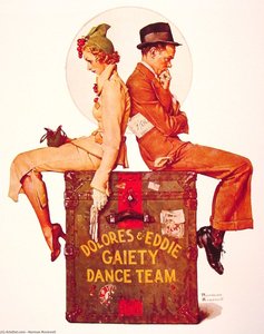 Gaiety Dance Team — Norman Rockwell