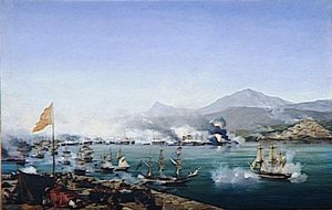 Bataille De Navarin.20 Octobre 1827 — Ambroise Louis Garneray