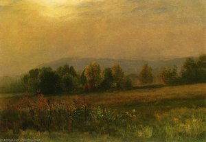 New England Landscape — Albert Bierstadt
