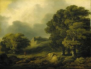 Oncoming Storm; Windswept Trees — James Arthur O Connor