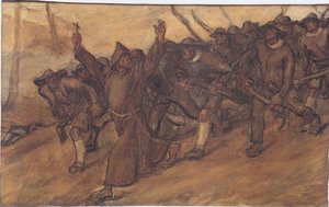 Haspinger 1809 — Albin Egger Lienz, Expressionism