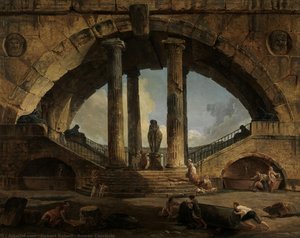 Roman Capriccio — Hubert Robert