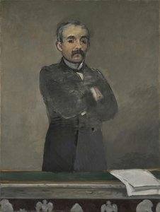 Portrait Of Georges Clemenceau — Édouard Manet