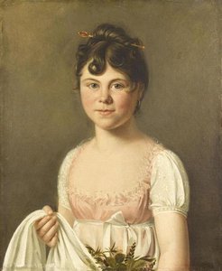 Portrait Of The Artist's Daughter — Michel Martin Drolling