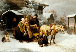 Leaving Home (dalecarlian Scene) — Bengt Nordenberg