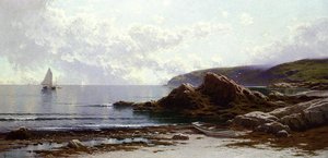 Sailing Off The Coast — Alfred Thompson Bricher