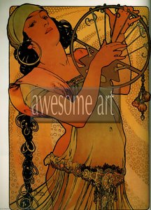 Salome Litho — Alphonse Mucha