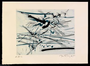Birds, From The Portfolio A Genesis — Gabor Peterdi
