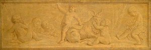 Allegory Of Plenty, Cherubs Playing With A Ram — Jacob De Wit