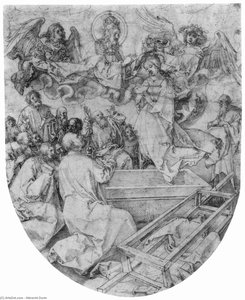 Assumption And Coronation Of The Virgin — Albrecht Dürer