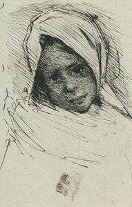 Study For 'a Little Child' — Sir George Clausen