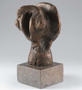 Study For Head Of Warrior — Henry Moore