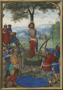 Leaf from the Munich-Montserrat Hours