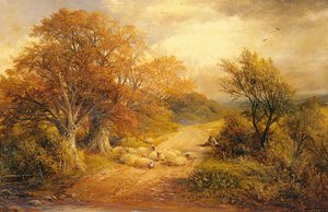 A Derbyshire Water Lane — George Turner