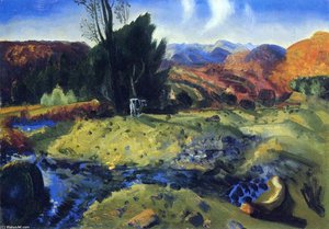 Autumn Brook — George Wesley Bellows