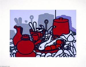 Glazed Earthenware — Patrick Caulfield