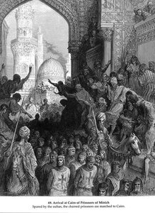 Arrival At Cairo Of Prisoners Of Minich — Paul Gustave Doré, Romantic Realism