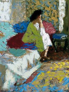 Pensive Woman — Charles James Mccall