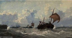 Off to the fishing grounds