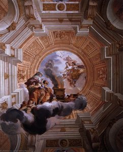 Aeneas's Sacrifice — Johann Michael Rottmayr