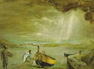 The Angel Of Port Lligat, 1952 — Salvador Dalí, Surrealist Painting