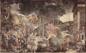 The Youth Moses — Sandro Botticelli, Early Renaissance